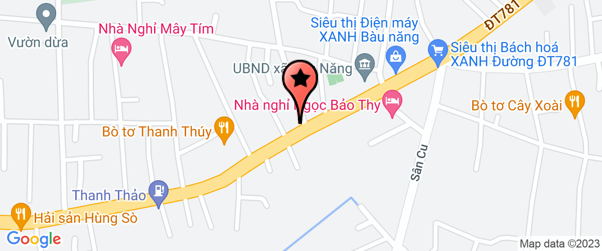 Bản đồ đến địa chỉ Công Ty TNHH Một Thành Viên Đỗ Tường Vy