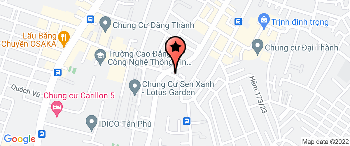 Bản đồ đến địa chỉ Công Ty Trách Nhiệm Hữu Hạn Dầu Khí Thiên Hà