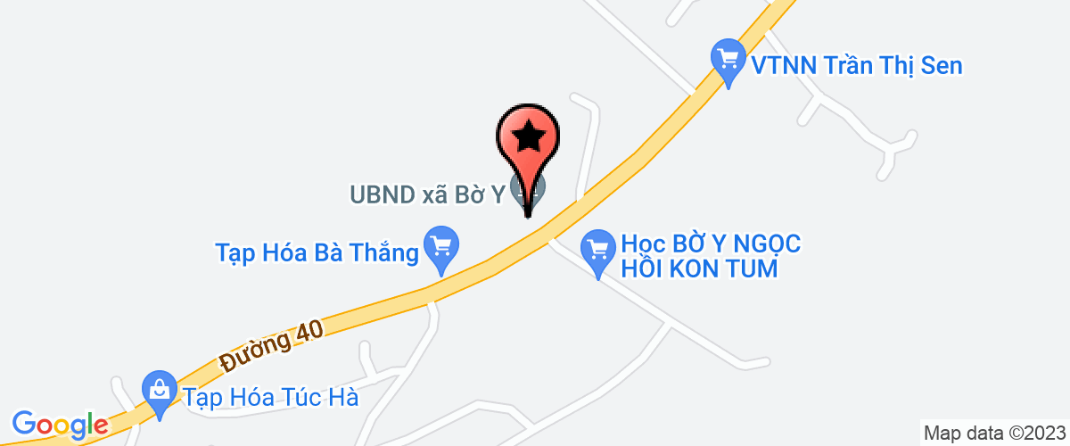 Bản đồ đến địa chỉ UBND Xã Bờ Y
