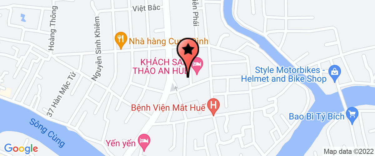 Bản đồ đến địa chỉ Công Ty Trách Nhiệm Hữu Hạn Du Lịch Khách Sạn Tô Đạt
