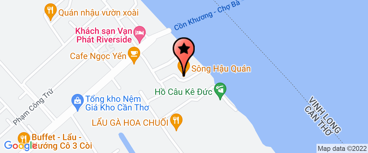 Bản đồ đến địa chỉ Công Ty TNHH Quán Cổ Cần Thơ
