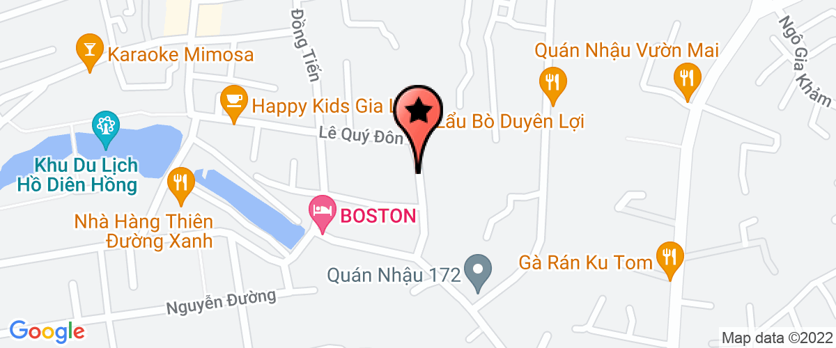 Bản đồ đến địa chỉ Công Ty Trách Nhiệm Hữu Hạn Một Thành Viên Sơn Văn Phát
