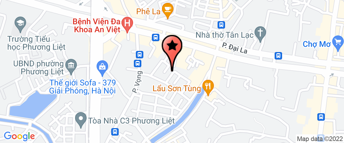 Bản đồ đến địa chỉ Văn Phòng Đại Diện Công Ty TNHH Giám Định C&S Tại Hà Nội