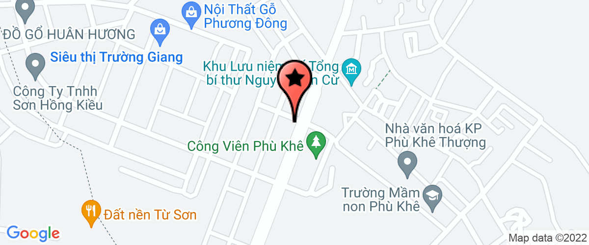 Bản đồ đến địa chỉ Công Ty TNHH Đầu Tư Xuất Nhập Khẩu Mỹ Nghệ Thăng Long
