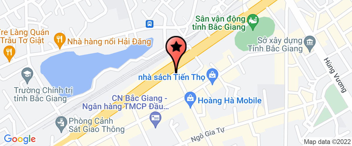 Bản đồ đến địa chỉ Công ty sản xuất và xuất khẩu lâm đặc sản mỹ nghệ Phan Nam