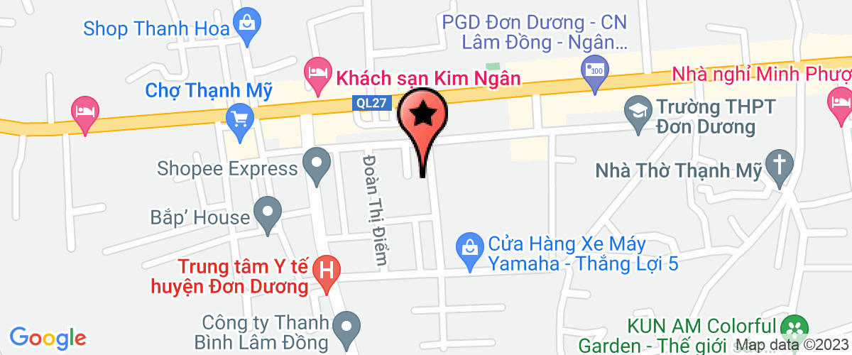 Bản đồ đến địa chỉ Công Ty TNHH Hoa Nông