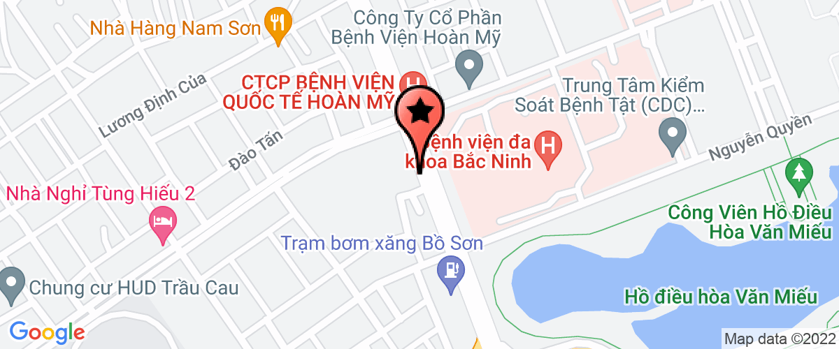 Bản đồ đến địa chỉ Công Ty CP Xây Lắp Điện Bắc Ninh