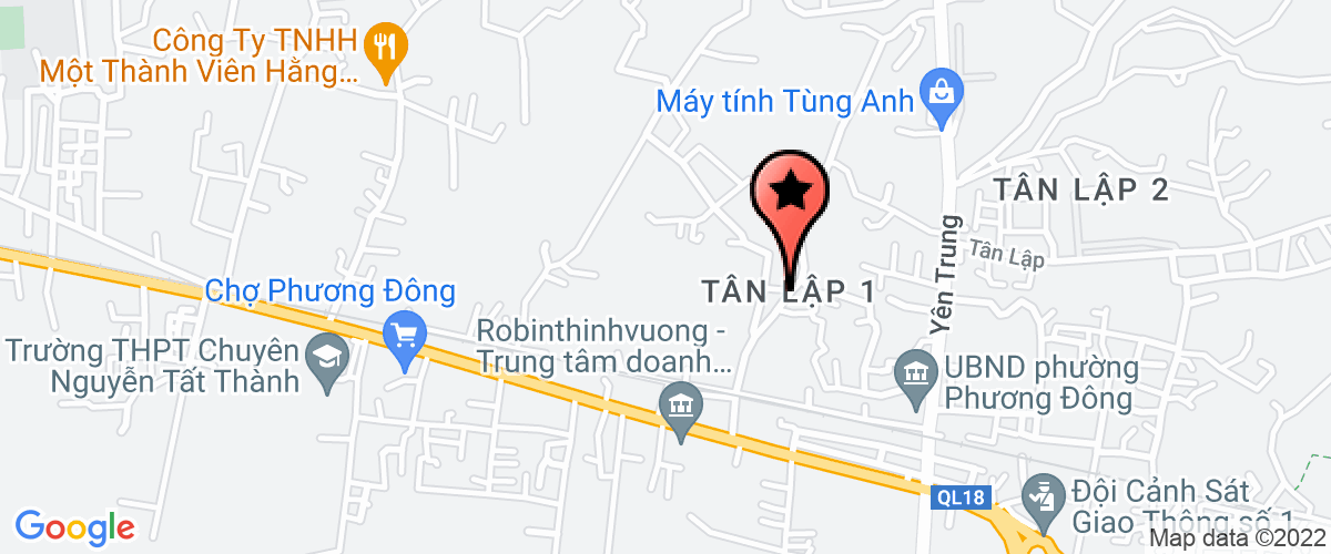 Bản đồ đến địa chỉ Công Ty TNHH 1 Thành Viên Xây Dựng Và Thương Mại Hiền Nghị