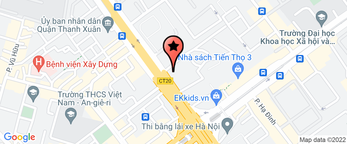 Bản đồ đến địa chỉ Công Ty Cổ Phần Vì Một Hành Tinh Xanh