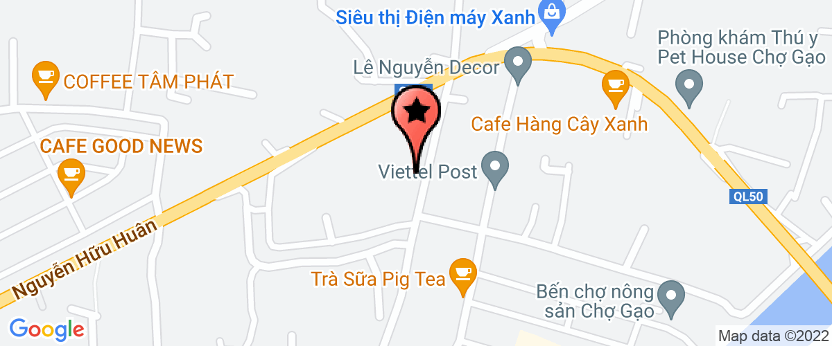 Bản đồ đến địa chỉ Chi cục Thi hành án dân sự huyện Chợ Gạo