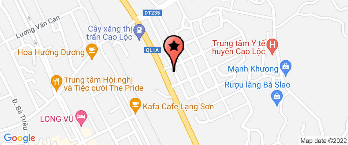 Bản đồ đến địa chỉ Văn Phòng Đại Diện Công Ty Cổ Phần Bán Đấu Giá Lạc Việt Tại Lạng Sơn