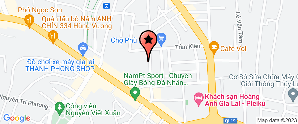 Bản đồ đến địa chỉ Công Ty TNHH Một Thành Viên Sản Xuất Và Thương Mại Lập Phát Gia Lai