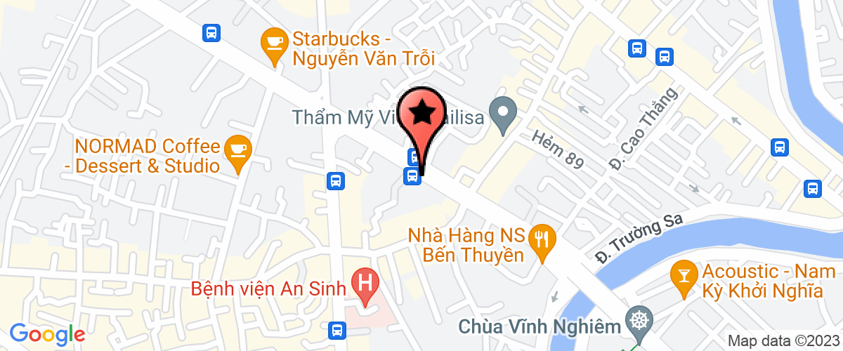 Bản đồ đến địa chỉ Cty TNHH Thương Mại Dịch Vụ Văn Hoá Toàn Cảnh