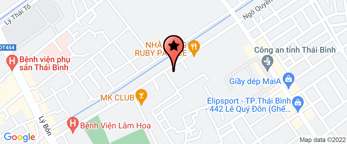 Bản đồ đến địa chỉ Công ty cổ phần bệnh viện đa khoa Lâm Hoa