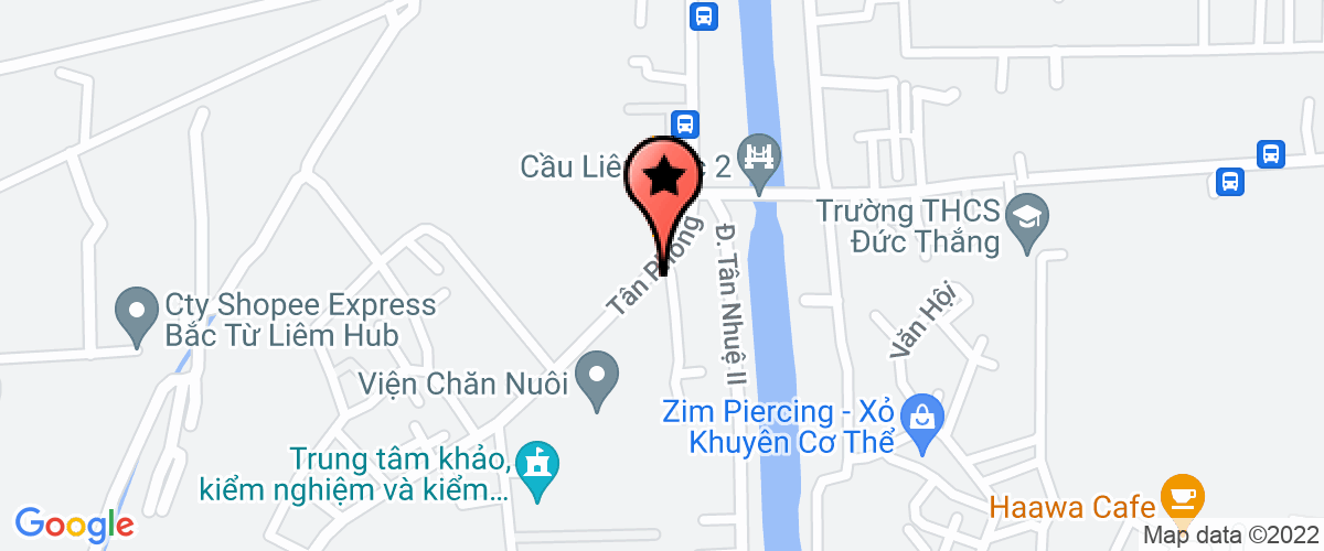 Bản đồ đến địa chỉ Chi Nhánh Công Ty Cổ Phần Thương Mại Dịch Vụ Vận Tải Tân Phát Đạt Tại Hà Nội