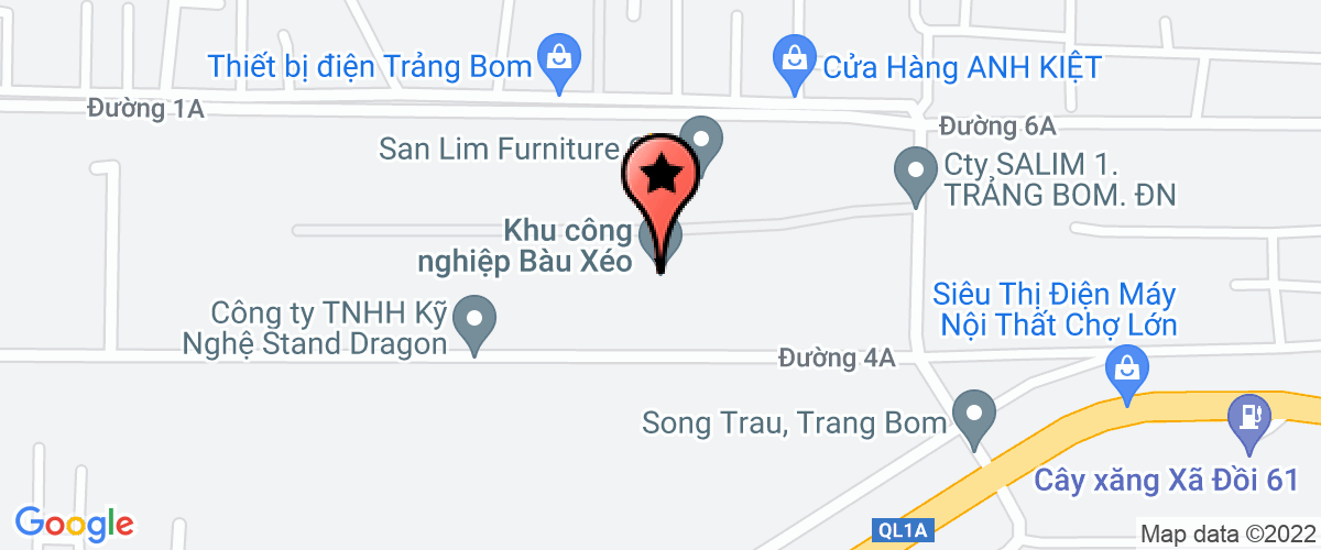 Bản đồ đến địa chỉ Công Ty TNHH Viên Nén Mùn Cưa Việt