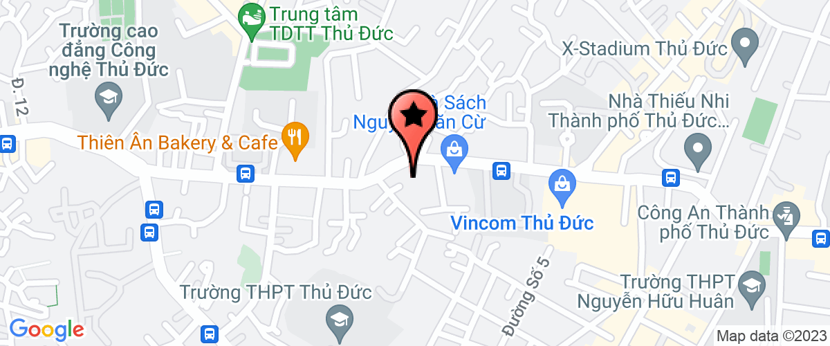 Bản đồ đến địa chỉ Công Ty TNHH Thương Mại Dịch Vụ Đại Song Nguyên