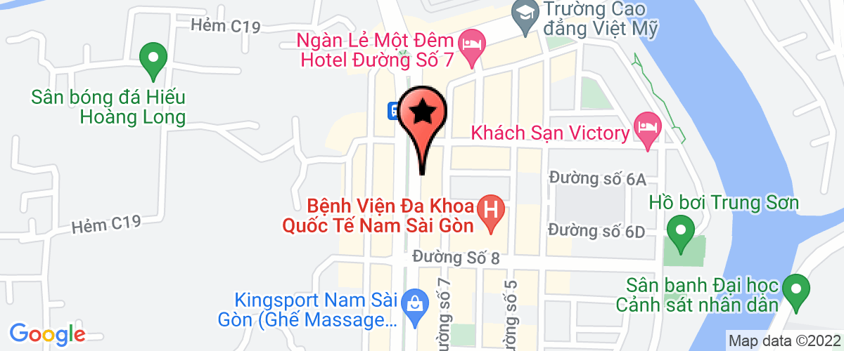 Bản đồ đến địa chỉ Công Ty TNHH Thực Phẩm Thiên Hảo