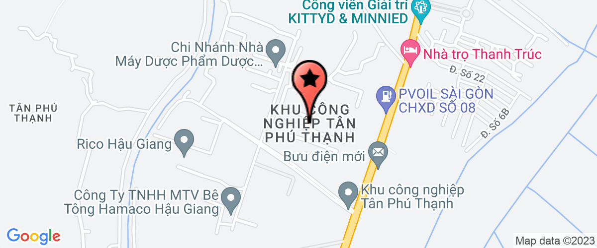 Bản đồ đến địa chỉ Công Ty TNHH MTV Sản Xuất Thương Mại Xuất Nhập Khẩu G.H.C