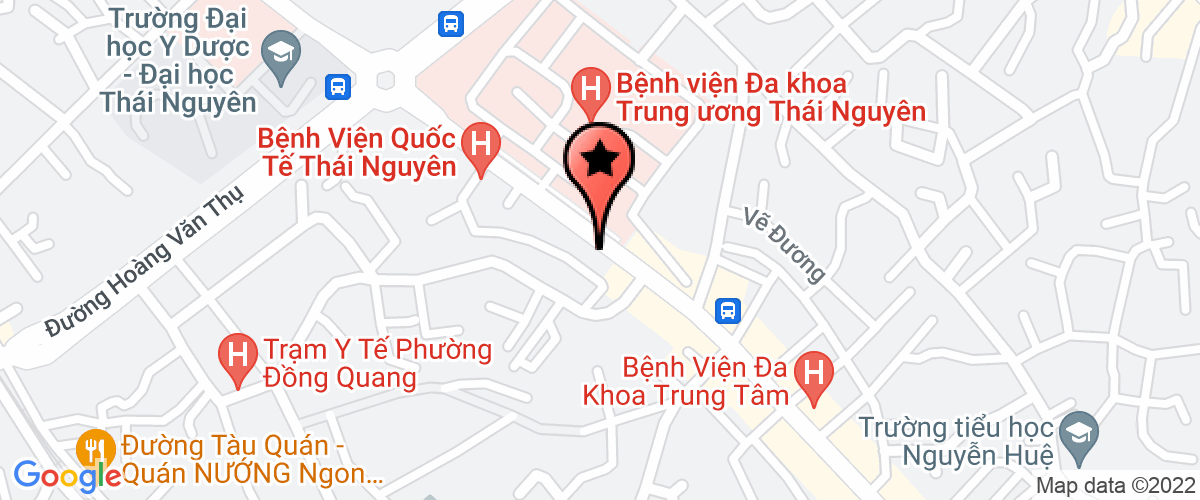 Bản đồ đến địa chỉ Công ty cổ phần thương mại thiết bị máy vi tính Hùng Vương MVT