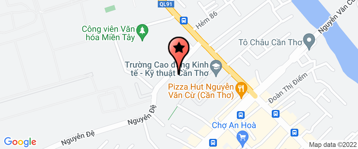 Bản đồ đến địa chỉ Công Ty TNHH Một Thành Viên Thương Mại Thái Dương Nông