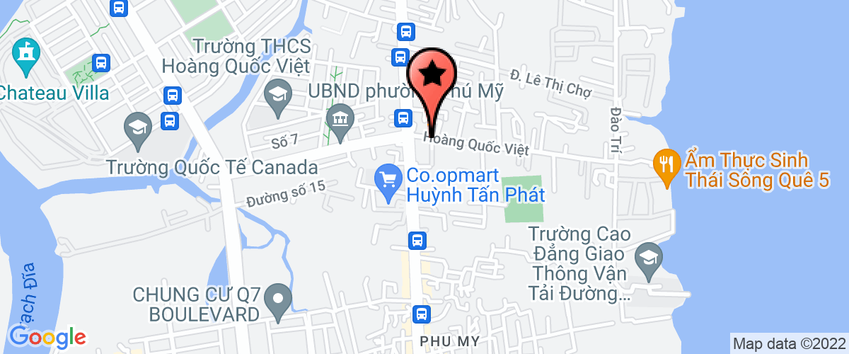 Bản đồ đến địa chỉ Công Ty TNHH Thương Mại Dịch Vụ Tư Vấn Cht