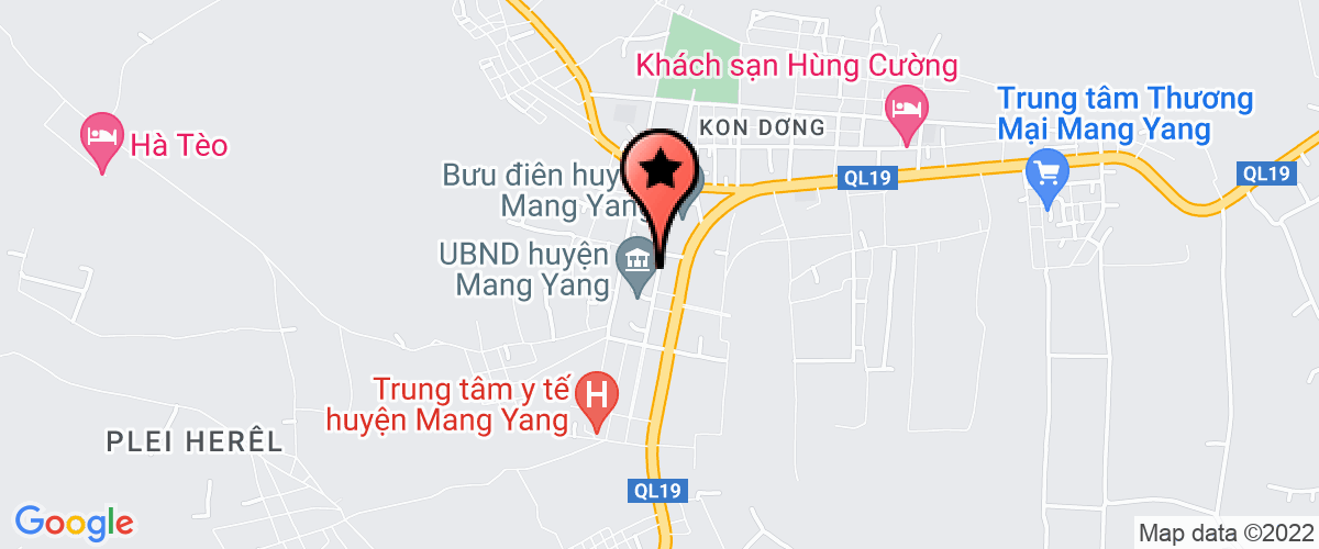 Bản đồ đến địa chỉ Ban Quản lý dự án Giảm nghèo khu vực Tây Nguyên huyện Mang Yang