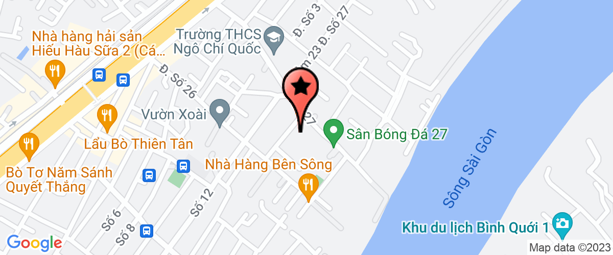 Bản đồ đến địa chỉ Công Ty TNHH Thương Mại Vật Liệu Xây Dựng Mạnh Hoàng Phát