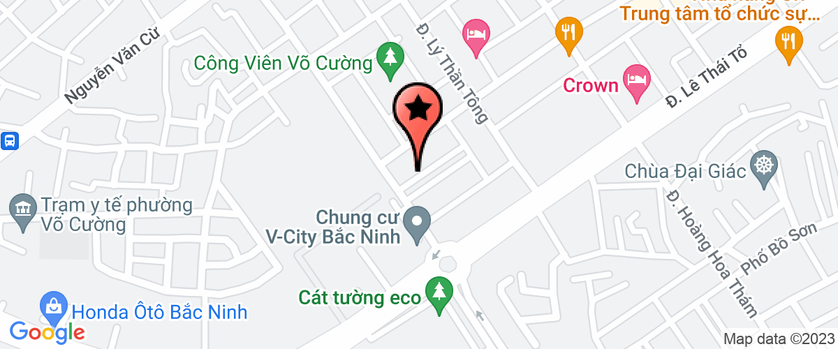 Bản đồ đến địa chỉ Công Ty TNHH Thương Mại Và Dịch Vụ Watosoft Vina