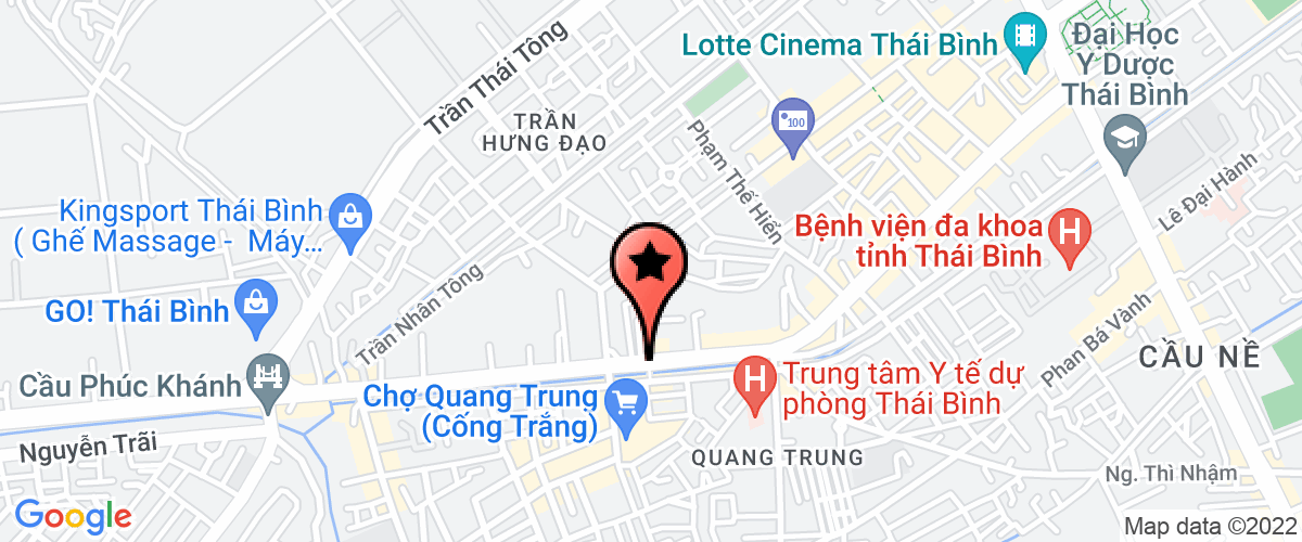 Bản đồ đến địa chỉ Công Ty TNHH Ngân Hà Thái Bình