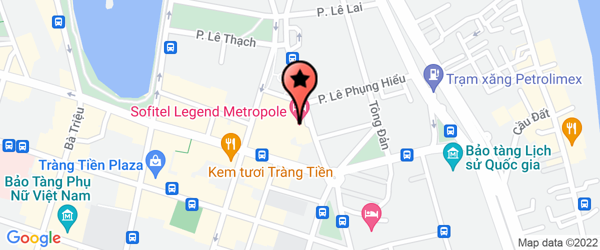 Bản đồ đến địa chỉ Chi nhánh Công ty TNHH DU PONT Việt nam tại Thành phố Hà nội