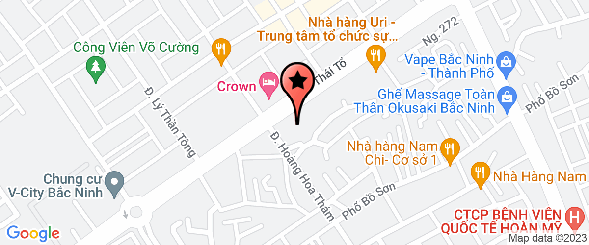 Bản đồ đến địa chỉ Văn Phòng Đại Diện Bắc Ninh - Công Ty TNHH Dịch Vụ Kế Toán A&H Việt Nam