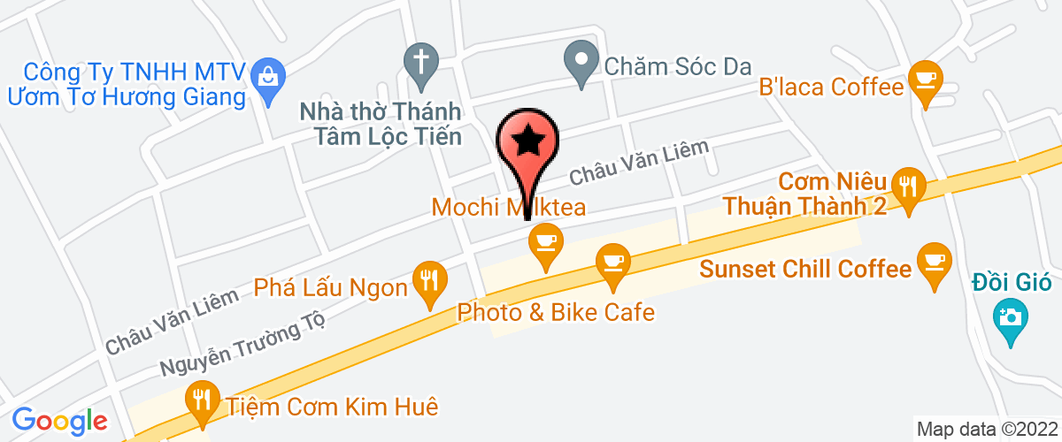Bản đồ đến địa chỉ Công Ty TNHH May Mặc Tiến An