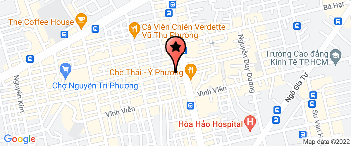 Bản đồ đến địa chỉ Công Ty TNHH Một Thành Viên Tiếp Thị Thiên Thi