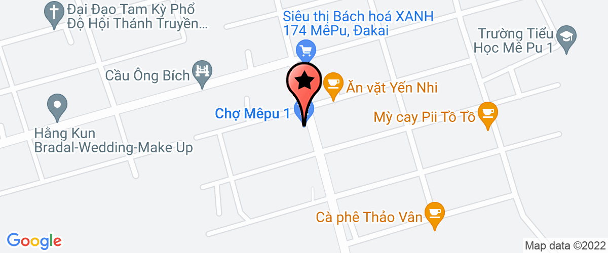 Bản đồ đến địa chỉ Trường Mẫu Giáo Mépu 2