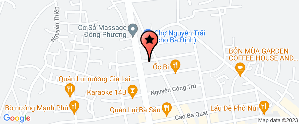 Bản đồ đến địa chỉ Công Ty Trách Nhiệm Hữu Hạn Một Thành Viên Thiết Bị Công Nghiệp Công Nghệ Nanô-Mic