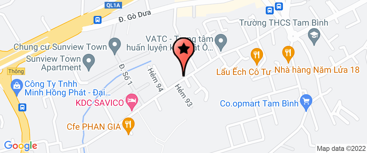 Bản đồ đến địa chỉ Công Ty TNHH Tư Vấn Thiết Kế Và Đầu Tư Xây Dựng Hoàng Long Phát