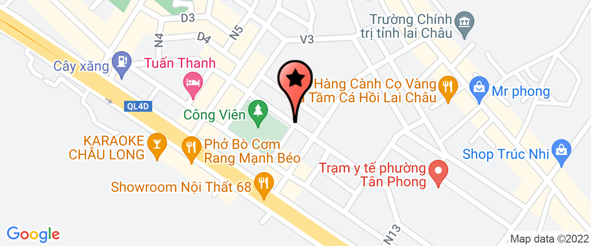 Bản đồ đến địa chỉ Công Ty TNHH Một Thành Viên Minh Ngân Lai Châu