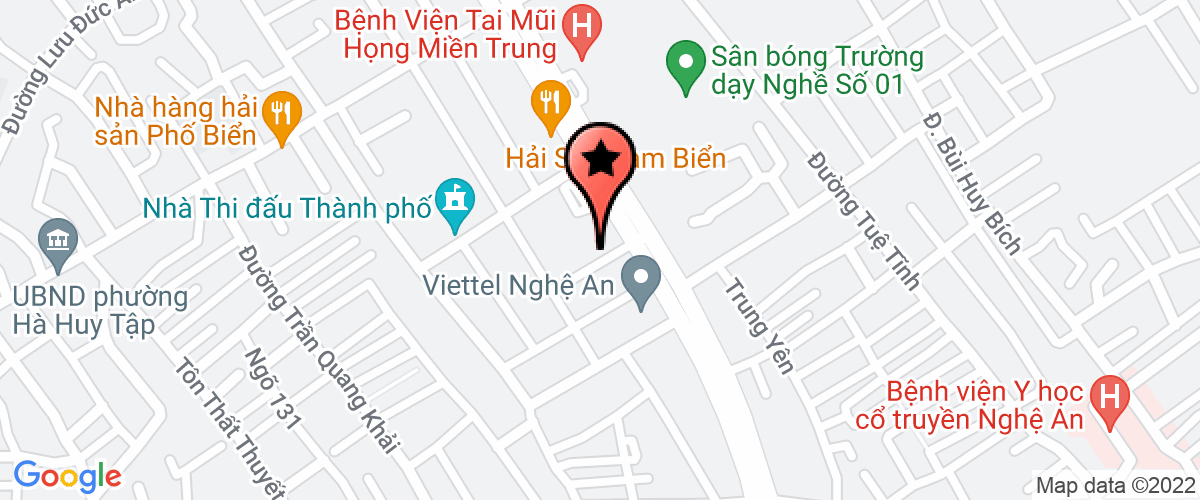 Bản đồ đến địa chỉ Văn Phòng Đại Diện Miền Trung - Công Ty CP Dịch Vụ Và Thương Mại Hanna