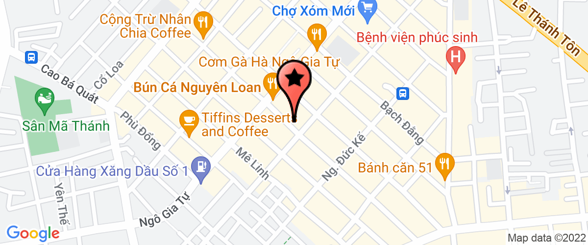Bản đồ đến địa chỉ Công Ty TNHH Thương Mại Thiên Phú Nt