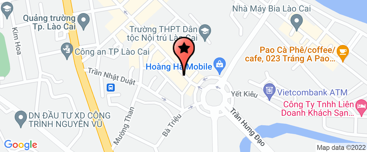 Bản đồ đến địa chỉ Quỹ phát triển đất tỉnh Lào cai