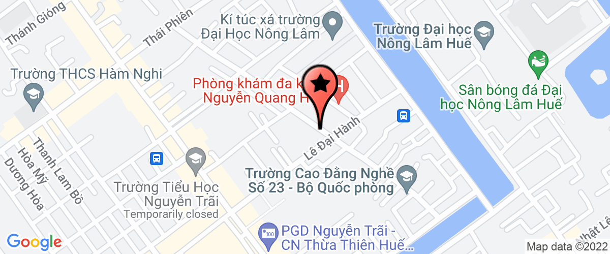 Bản đồ đến địa chỉ Công Ty Cổ Phần Bất Động Sản Việt Nam - Hải Ngoại - Huế