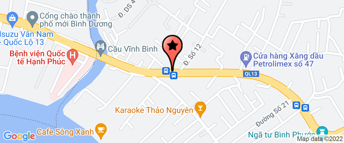Bản đồ đến địa chỉ Công Ty TNHH Thương Mại Sản Xuất Xuất Nhập Khẩu Gỗ Khánh Dương