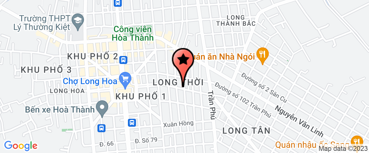 Bản đồ đến địa chỉ Công Ty TNHH MTV Ngô Diễm Thanh