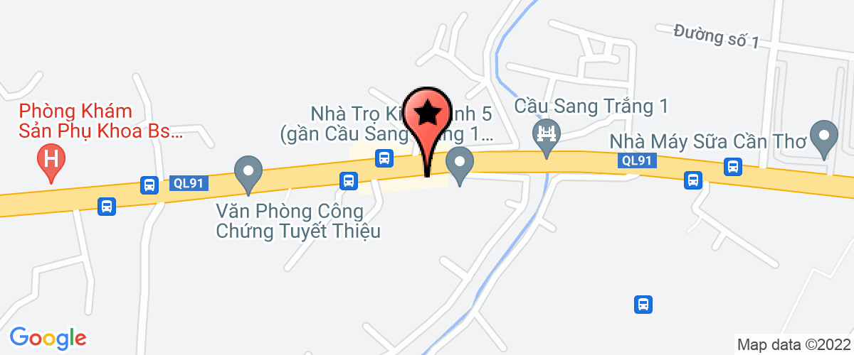 Bản đồ đến địa chỉ Cty TNHH Một thành viên Hạo Thông
