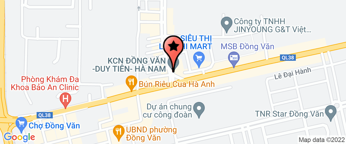 Bản đồ đến địa chỉ Công Ty TNHH Công Ty Trách Nhiêm Hữu Hạn U & I Hà Nội