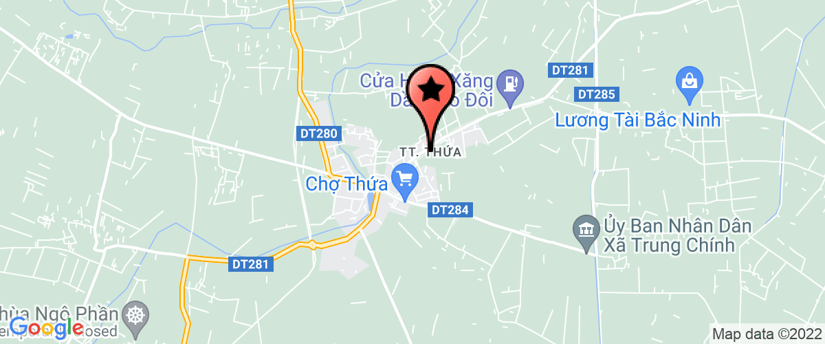 Bản đồ đến địa chỉ Trường THCS Thị trấn Thứa