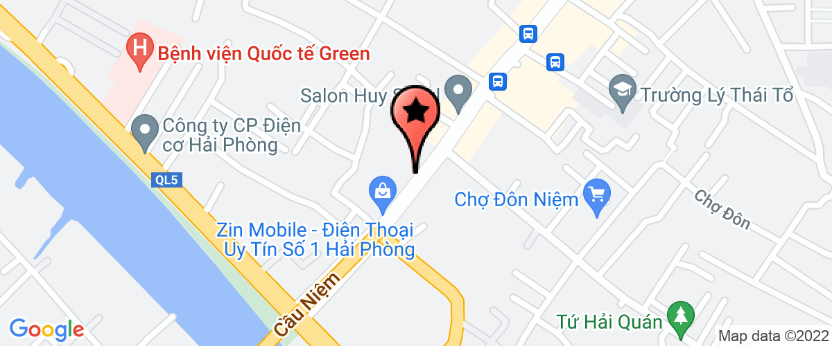 Bản đồ đến địa chỉ Công Ty TNHH Thực Phẩm Ubi Huy Quang