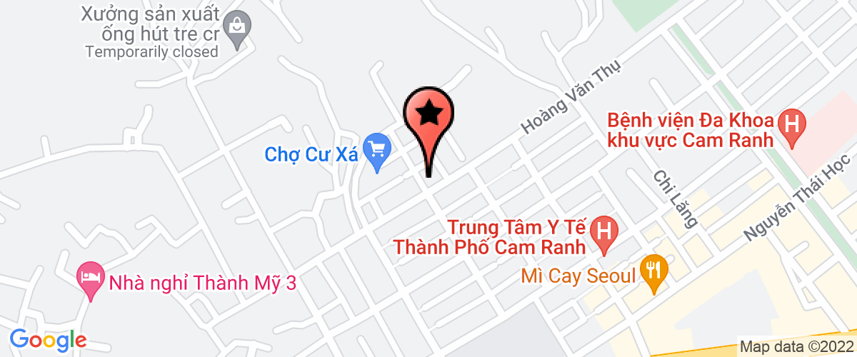 Bản đồ đến địa chỉ Công Ty Trách Nhiệm Hữu Hạn Thương Mại Hải Sản Ghe Câu