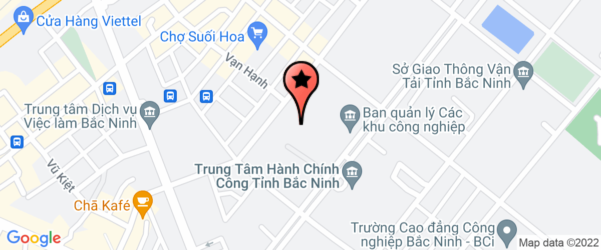 Bản đồ đến địa chỉ Công Ty TNHH Hữu Đạt Kinh Bắc